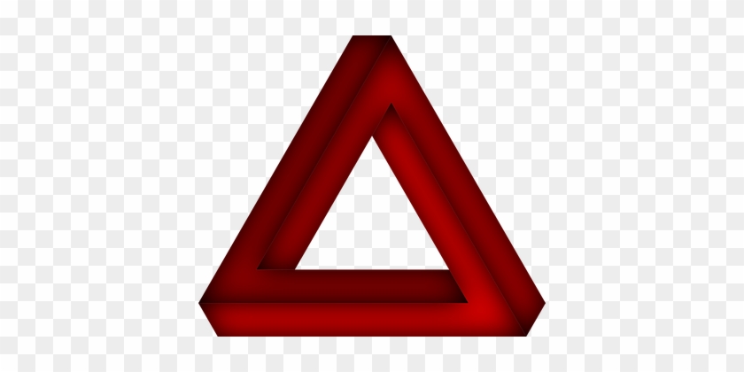 Penrose Triangle The Impossible Triangle O - Треугольник Пнг #520510