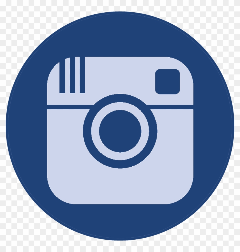 White Instagram Circle Logo #520810