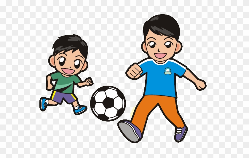 Parent-child Activities - รูป เด็ก เล่น ฟุตบอล #520834