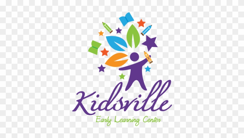 Welcome To Kidsville Early Learning Center - Kids Education Logo #520900