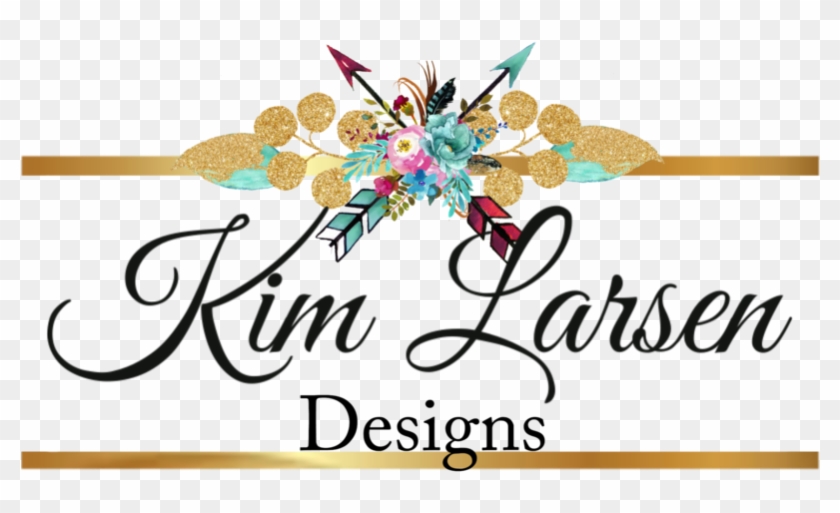 Kim Larsen Designs - Watercolor Floral Arrow Bouquet Beach Towel #520919