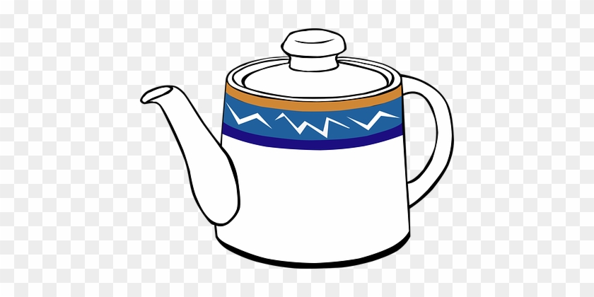 Teapot, Vessel, Steeping, Tea, Pot - Tea Kettle Clipart #520927