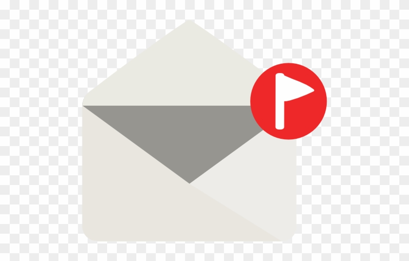 Flag, Envelope, Mail Icon - Email #521312
