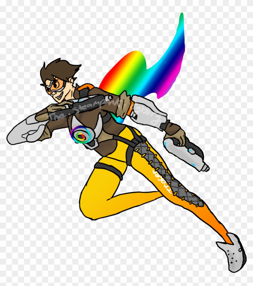 Gay Pride Tracer By Thesteampunkcyborg Gay Pride Tracer - Tracer Pride Skin #521331