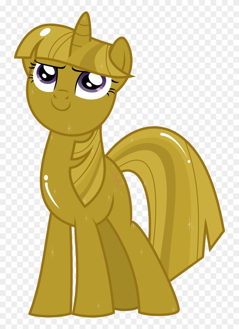 Golden Twilight Sparkle By Mrcbleck On Deviantart - My Little Pony Gold #521427