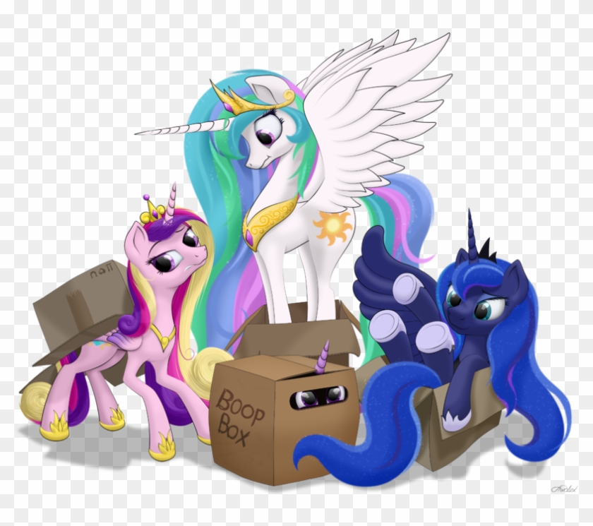 My Little Pony,мой Маленький Пони,фэндомы,princess - Twilight Sparkle And Princess Luna #521450
