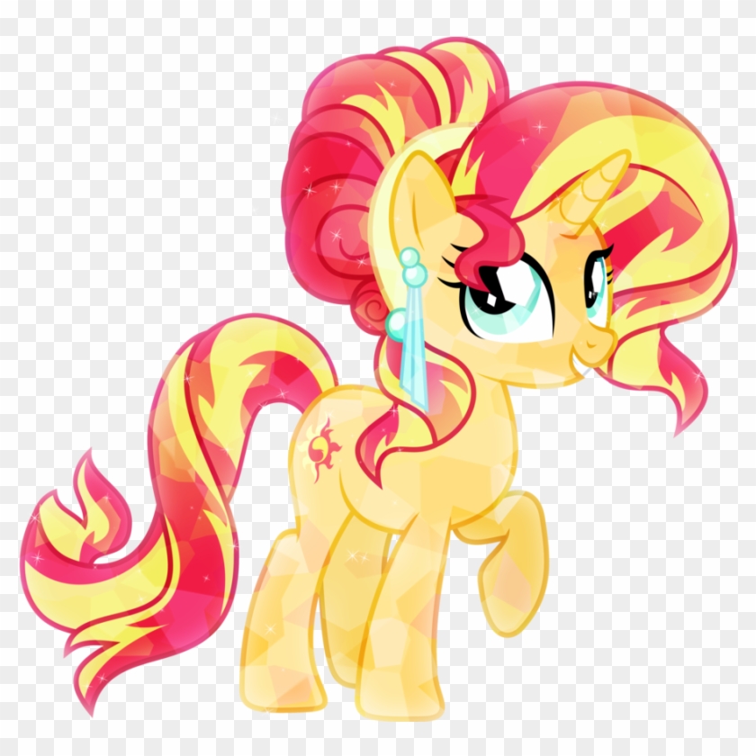 Tv My Little Pony Xc Iii - My Little Pony Sunset Shimmer Crystal #521454