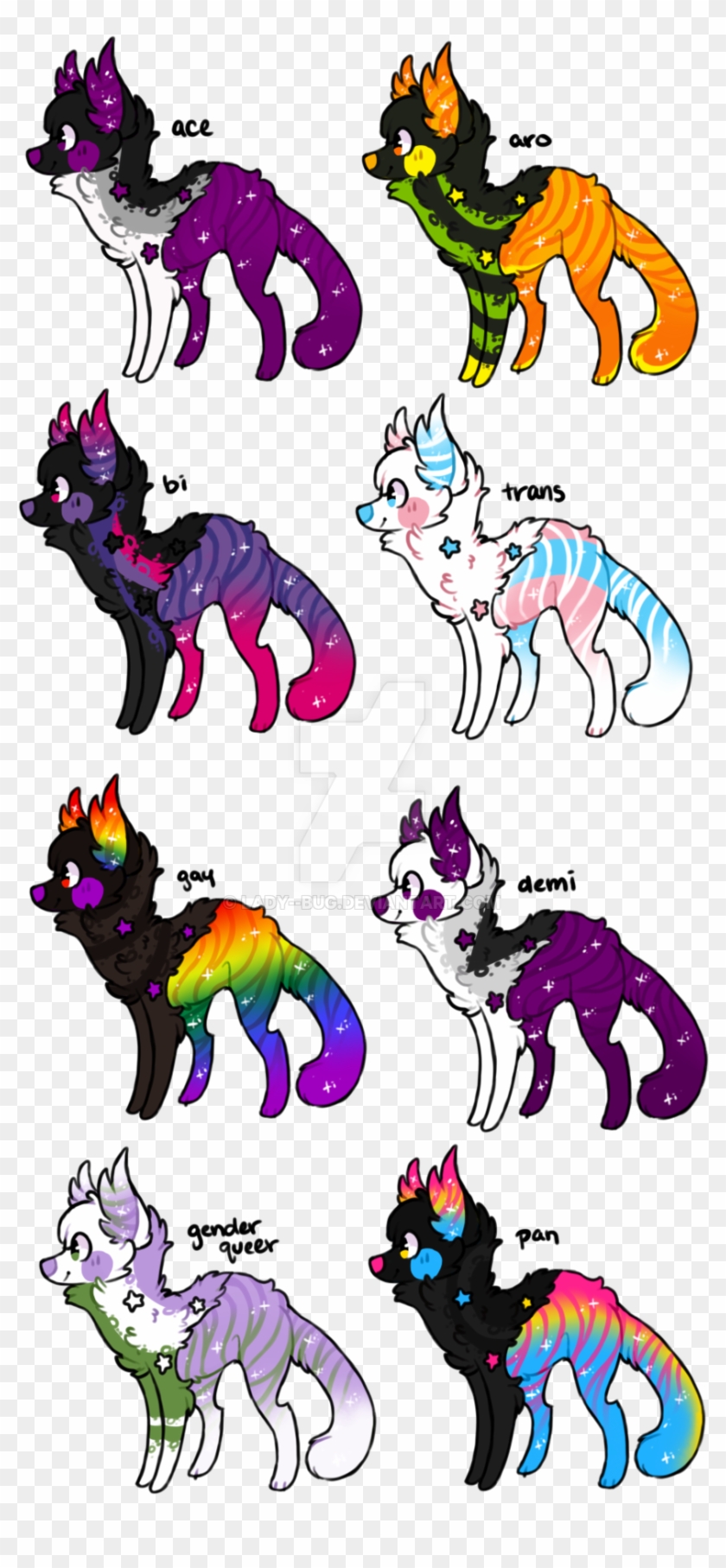 Pride Flags [all Taken] By Lady Bug - Cartoon #521490