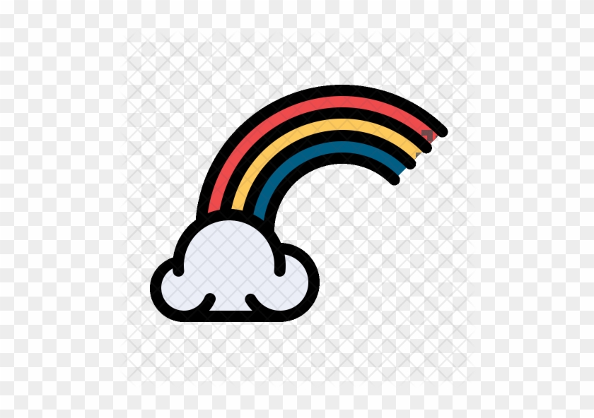 Flag, Gay, Lgbt, Lgbtq, Pride, Queer, Rainbow Icon - Rainbow Icon Png Transparent #521492