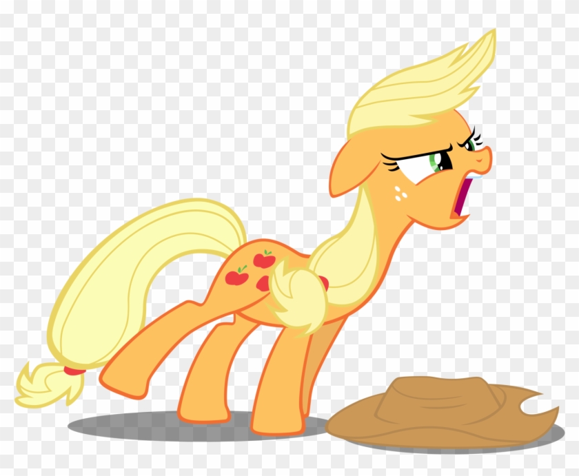 Screaming And Yelling By Caliazian - Mlp Applejack Mad #521500
