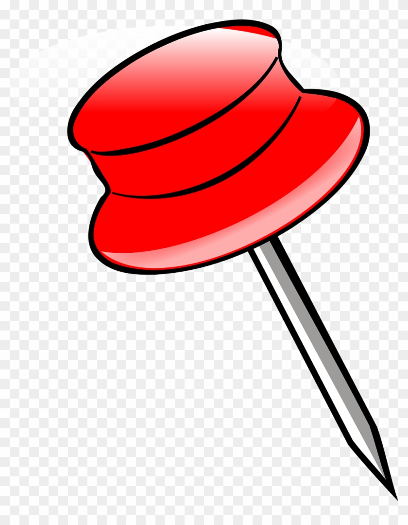 Drawing-pin Pushpin Push Pin Png Image - Pin Clip Art #521542