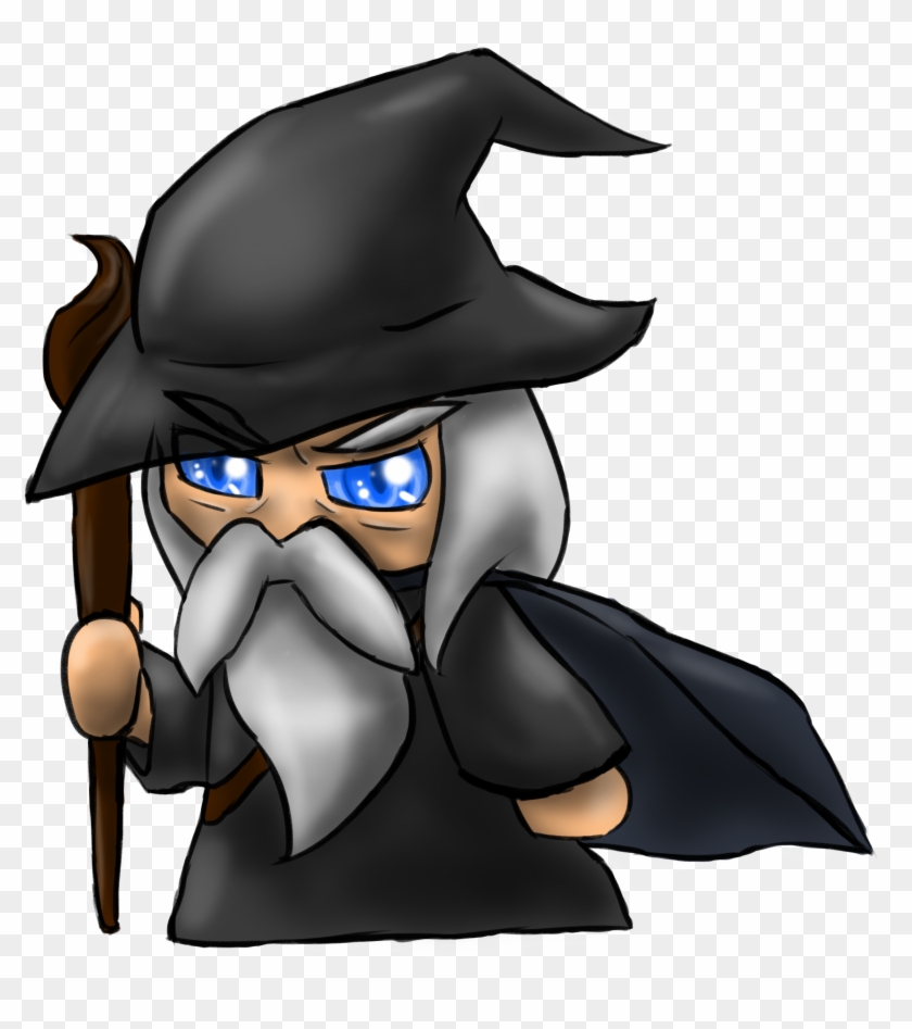 Gandalf Vector Clipart Eps Images - Transparent Png Gandalf Drawing #521564