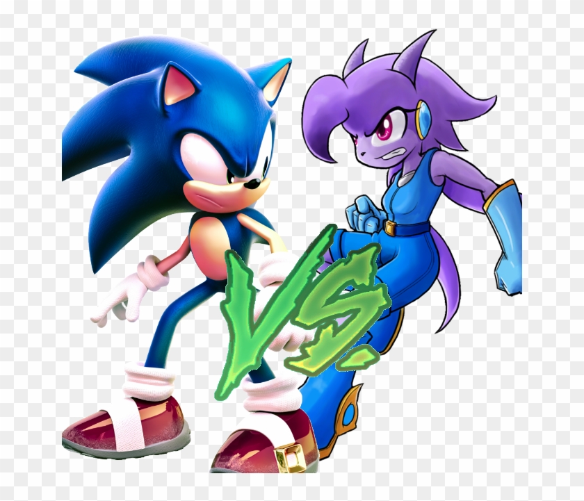 Sonic - Sonic Vs Lilac #521776