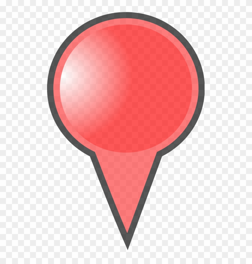 Red Map Marker - Map Marker Clipart #521843