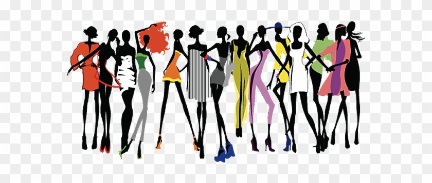 Fashion Show Runway Clip Art - Fashion Show Silhouettes #521954