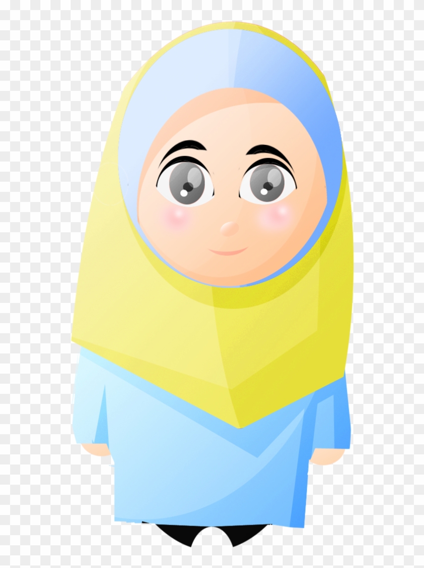 1464856439083 المشاهدات - Hijab Cartoon Png File #522083