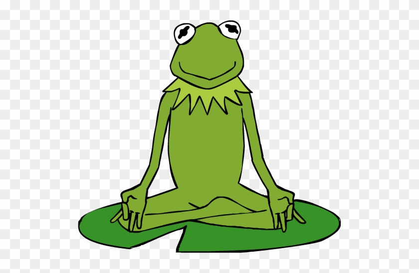 Kermit In The Lotus Position By Synthetoceras - True Frog #522133