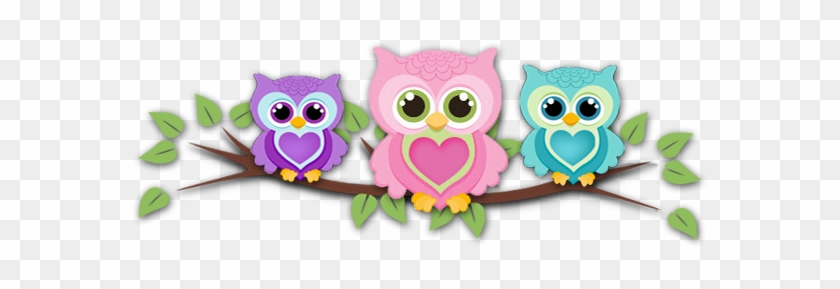 Cute Cartoon Owl Wallpaper - Girly Owls #522217