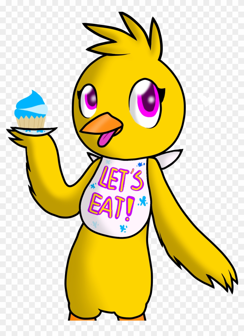 Chica The Chicken By That Fancy Galaxy - Chica The Chicken Drawing #522645
