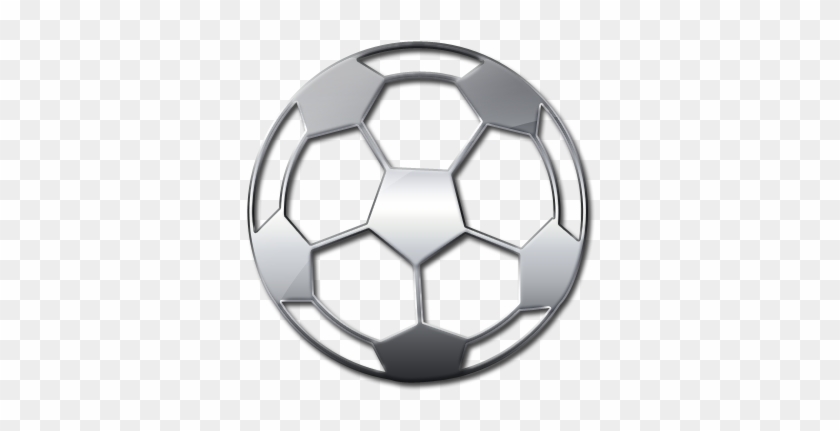 Neon Clipart Soccer Ball - Metal Soccer Ball #522738