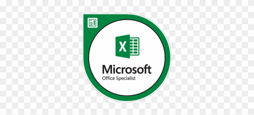Mos Excel Logo - Microsoft Office Specialist Excel - Free Transparent PNG  Clipart Images Download