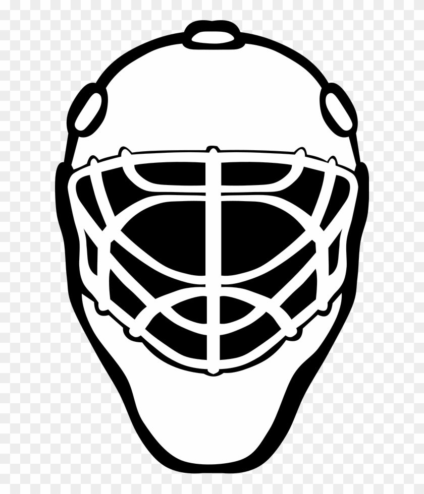 Soccer Goal Small Clipart 300pixel Size, Free Design - Hockey Goalie Mask Clipart #522786
