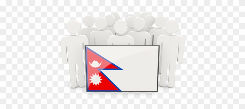 Illustration Of Flag Of Nepal - Graphic Design #522896