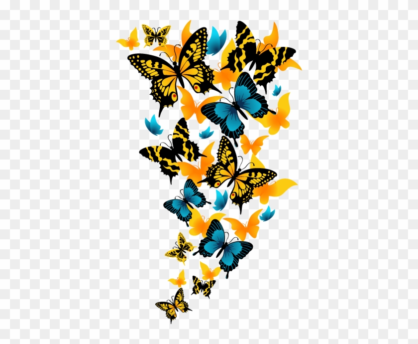 Wall Color - Beautiful Butterfly Png #522982