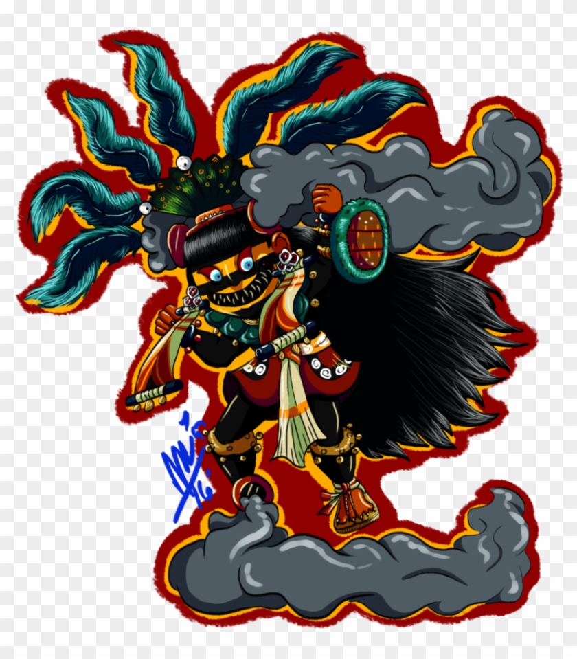 Chibi Tezcatlipoca By Youalahuan - Tezcatlipoca #523020