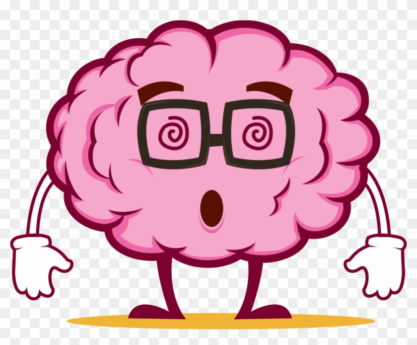Brain Emoji Stickers Messages Sticker With Cartoon - Brain Confused #523132