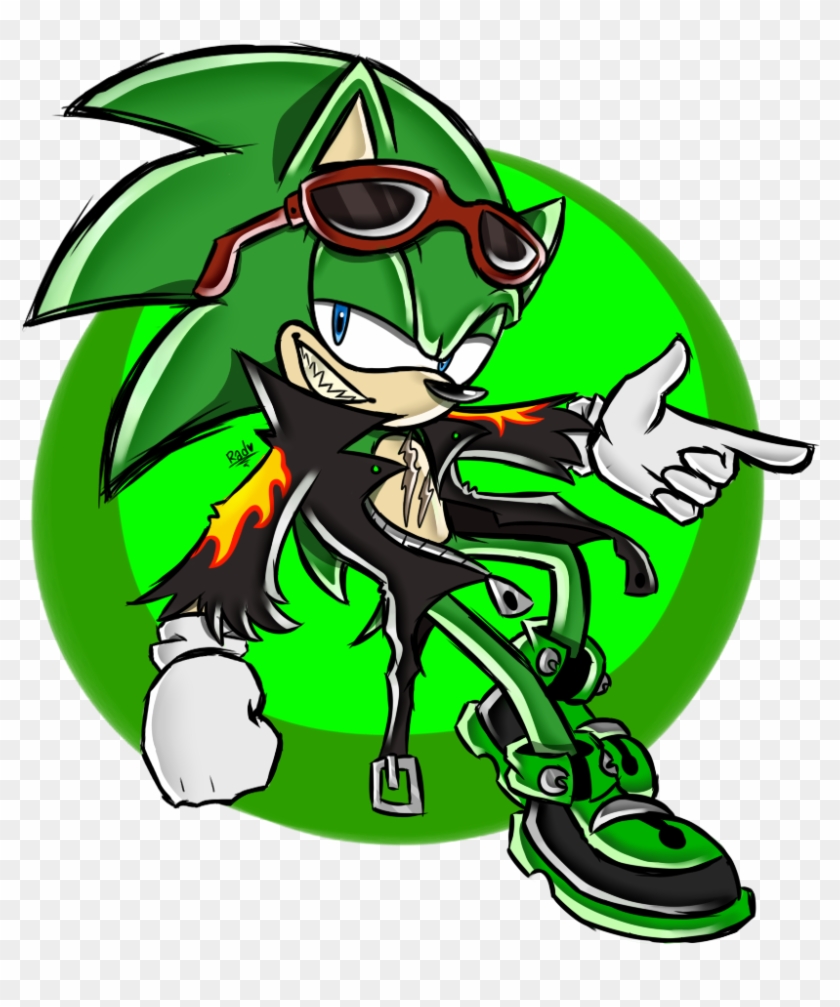 Wyvernswarden 9 0 Scourge The Hedgehog By Dubstepferret - Scourge The Hedgehog Png #523257