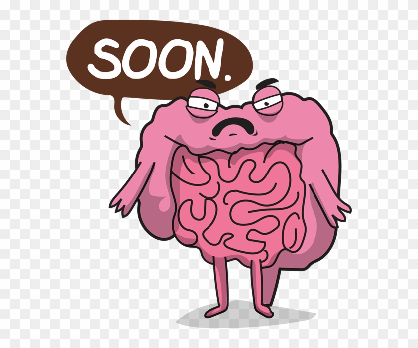 Heart And Brain Organ Sticker Set Messages Sticker-1 - Awkward Yeti Irritable Bowel Soon #523285