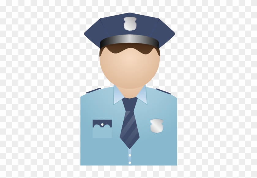 Close, Policeman, Stop, Cancel, No, Uniform Icon - Police Icon #523503
