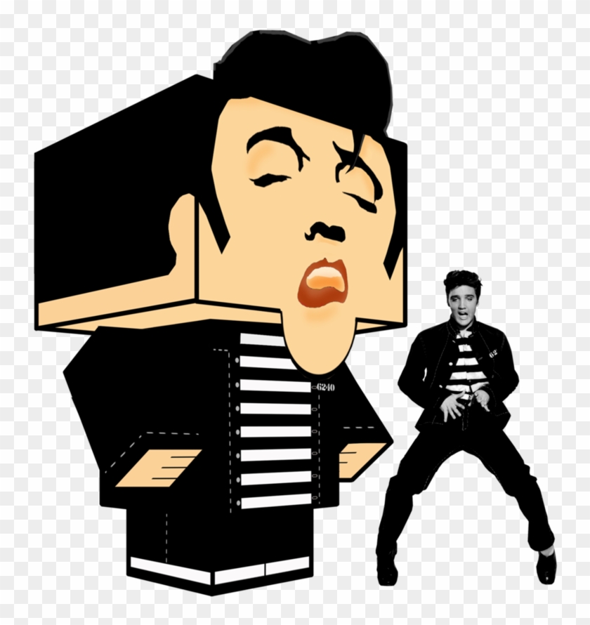 Jailhouse Rock Elvis Cubee By Carl12 - Elvis Presley Jailhouse Rock #523523