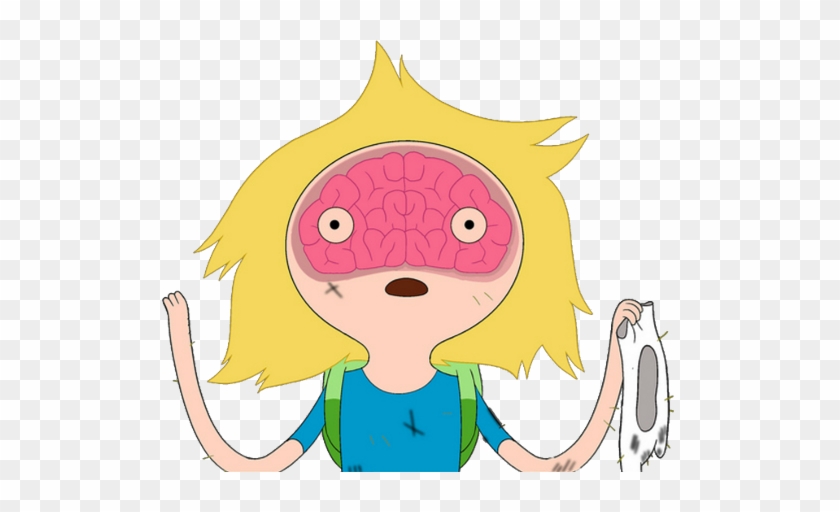 Finn With Brain Outline Special Model - Adventure Time Finn's Brain #523596