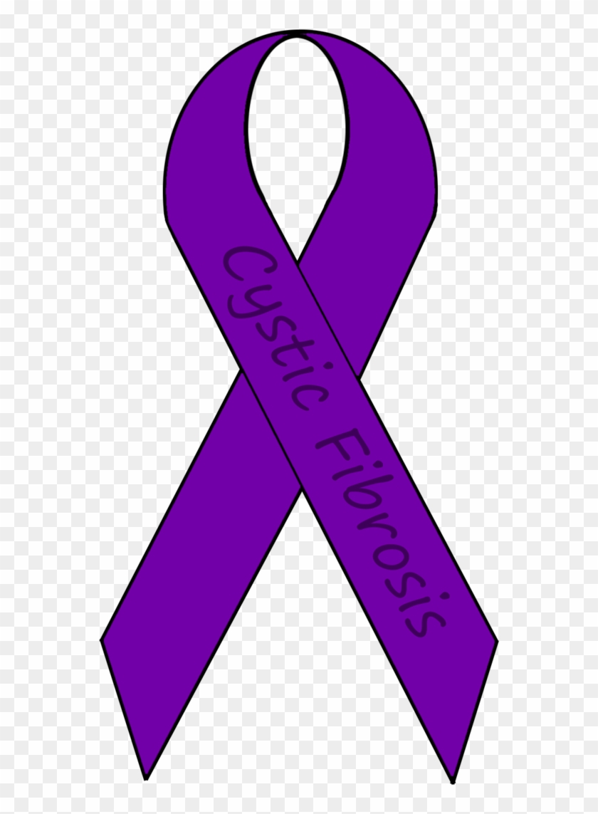 Pancreatic Cancer Ribbon Clip Art Medium Size - Domestic Violence Awareness Month Ribbon #523686