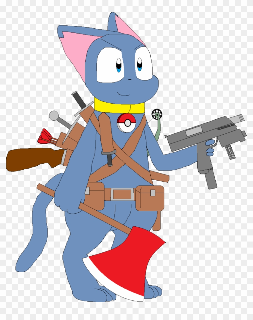 Weapons Expert Riolu By Bluecatriolu - Bluecatriolu Resident Evil #523814