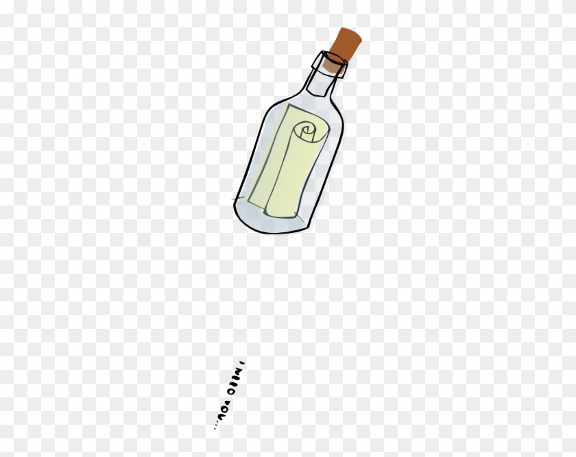 Message Clipart Message In Bottle - Message In A Bottle Clipart #523906