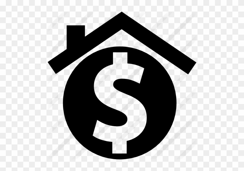 House With Dollar Sign For Real Estate Business - House Money Icon #523938