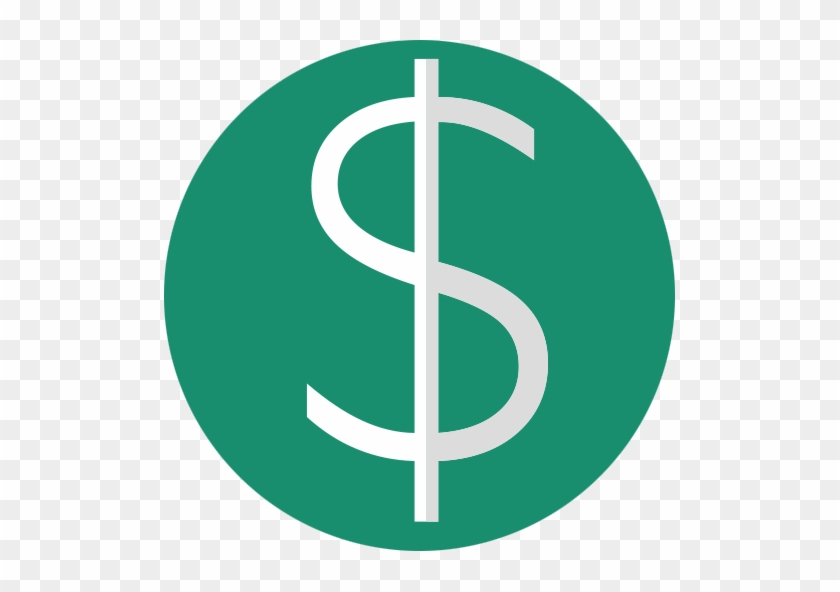 Currency, Foreign, Dollar, Dollar, Euro, Finance, Bankroll - Dollar Sign Flat Icon Png #523978