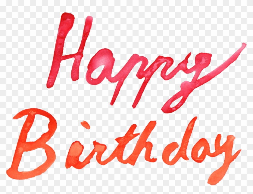 Png File Size - Transparent Happy Birthday Png #524046