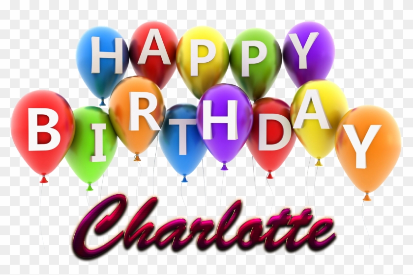 Charlotte Happy Birthday Balloons Name Png - Happy Birthday Linda #524051