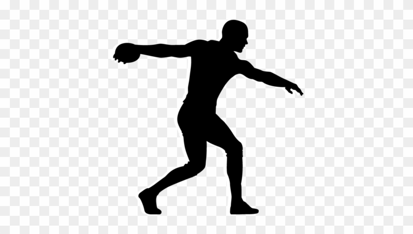 "discusman" - Discus Thrower Clipart Free #524115