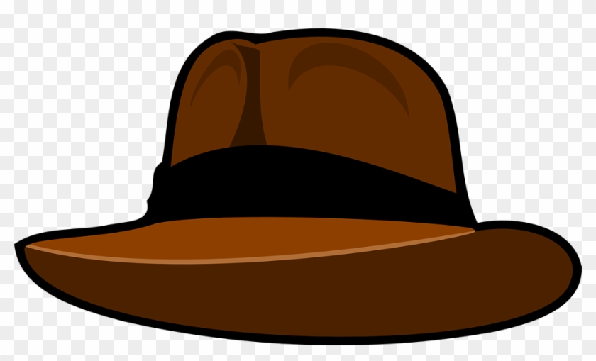 Indiana Jones Clipart Topi - Hat Clip Art #524201