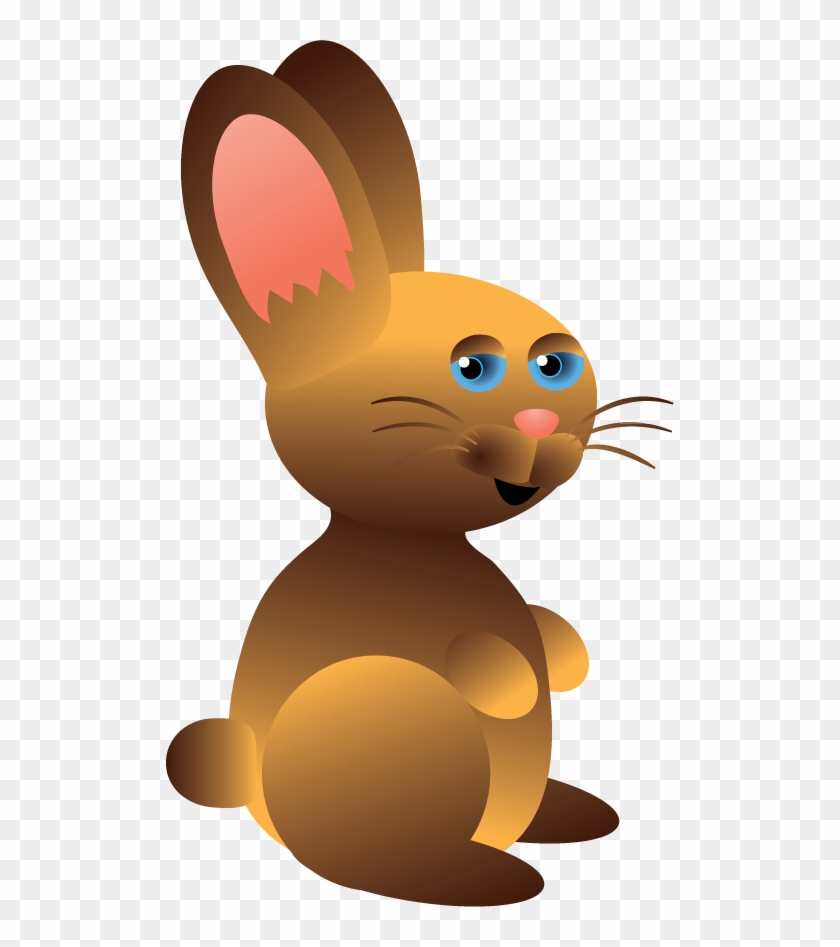 Brown Clipart Easter Bunny - Easter #524207