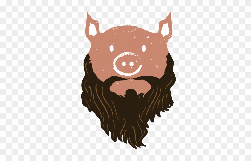 Bearded One Bbq - Bearded Pig Clipart #524323