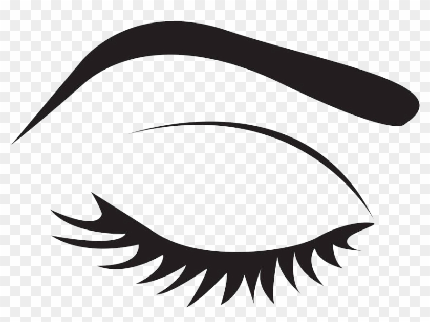 Eyelash Extensions Stock Photography Clip Art - Eyebrow Silhouette #524555