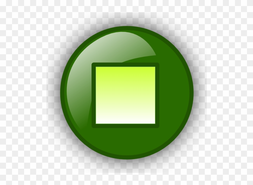 Start Stop Button Png - Green Stop Button Png #524593