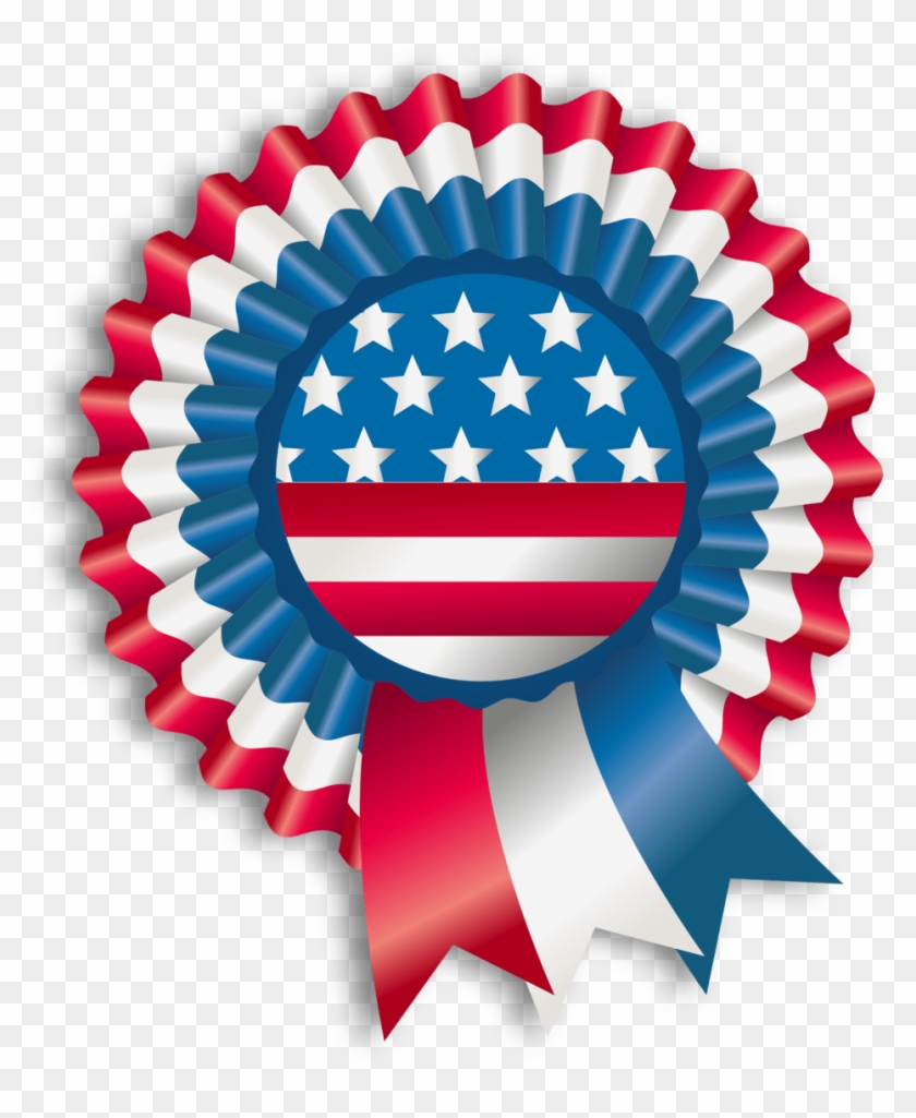 Clip Art Details - 4th Of July Ribbon #525038