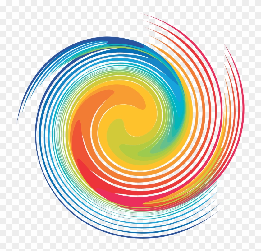 Free Sin Sentido - Dibujo Espiral De Colores #525061